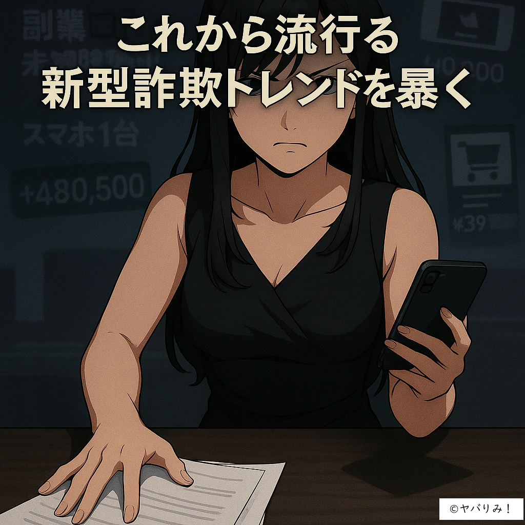 詐欺トレンドを暴くナジカのアイキャッチ。