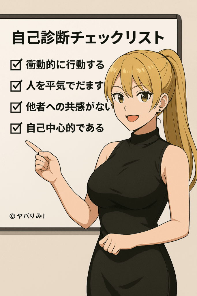 ナジカによるサイコパス見分け方