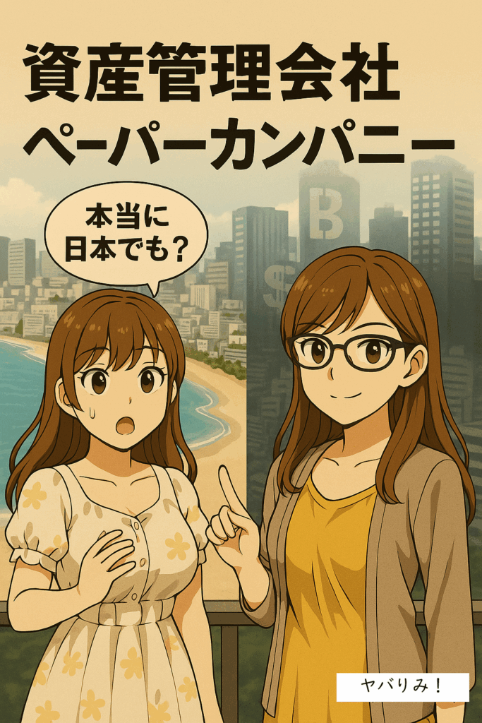 日本企業も、ペーパーカンパニーを利用しているのか？と驚きのルミ