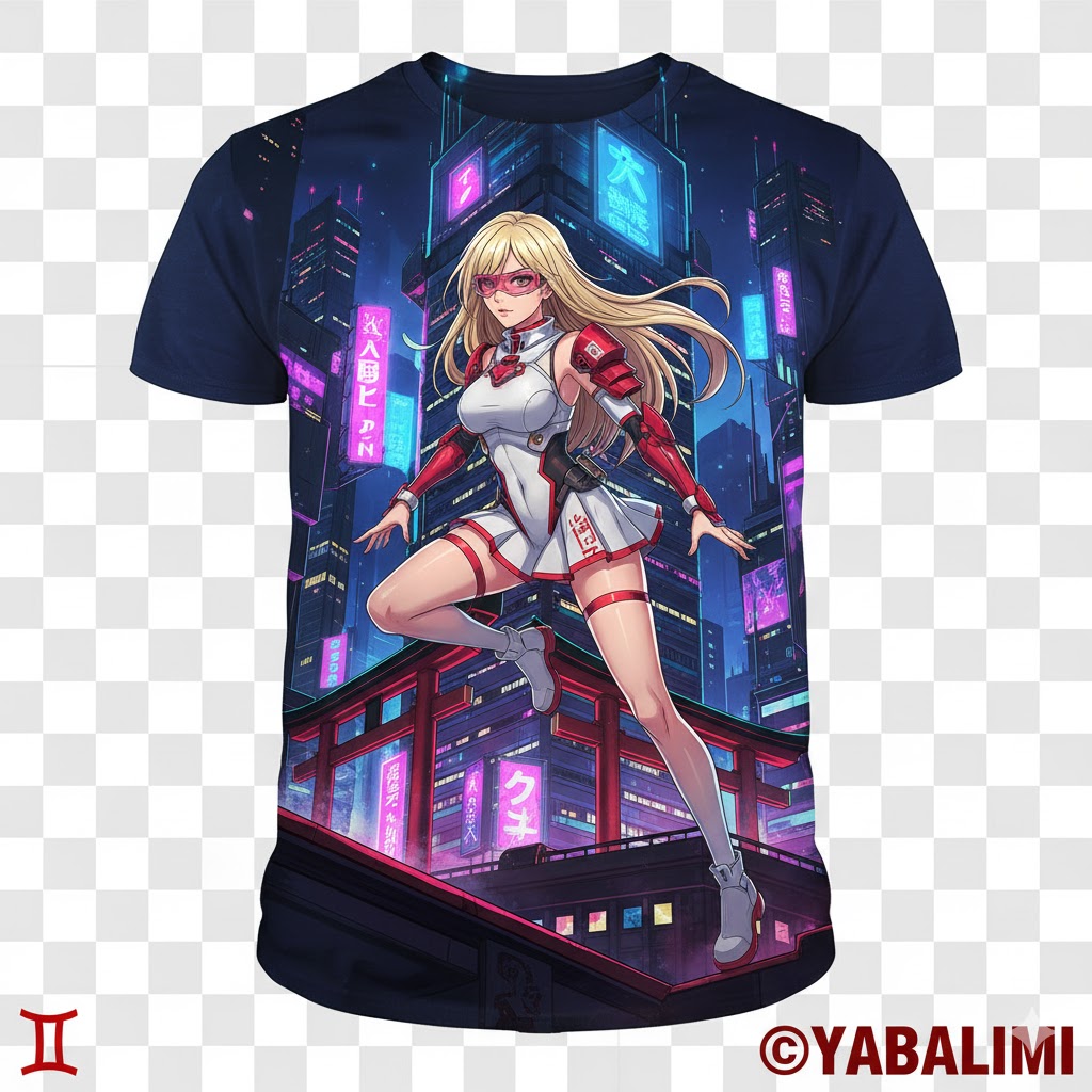 Yabalimi! 近未来デザインTシャツ