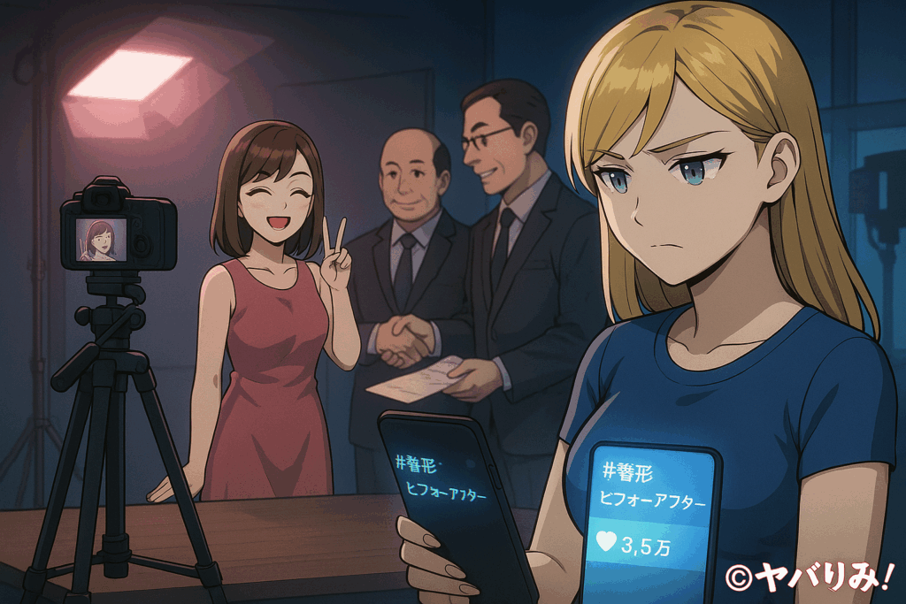 美容整形のとりこになっている若者の問題点を鋭くつくナジカ