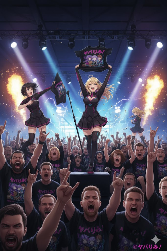 Yabalimi! ライブ応援Tシャツ