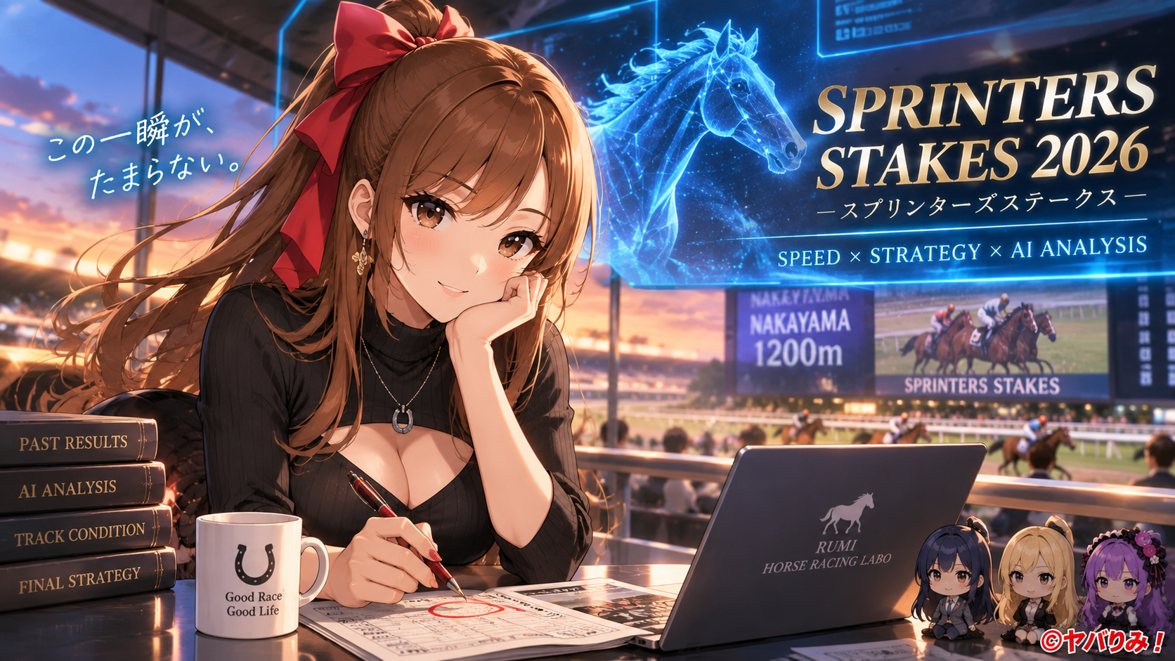 RKL-035|スプリンターズステークス2026予想・第3報――最終追い切りまで見て、私はフリッカージャブを一歩前に出す