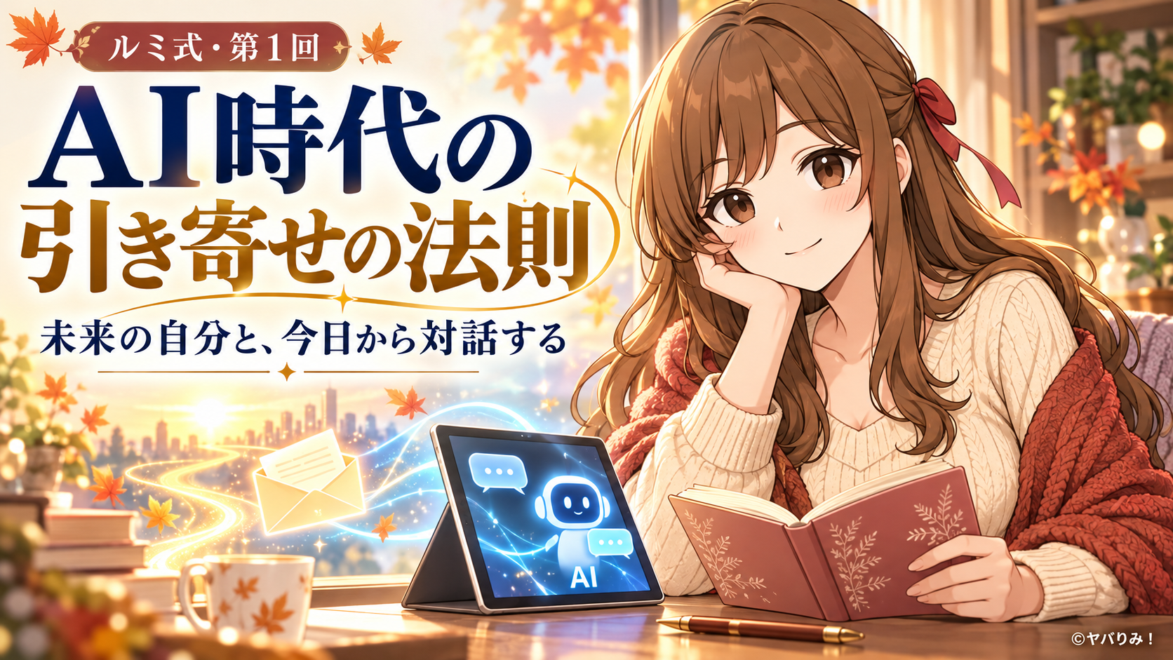 【ルミ式・引き寄せの続編】AI時代、引き寄せの法則はどう変わる？——未来の自分と、今日から対話する