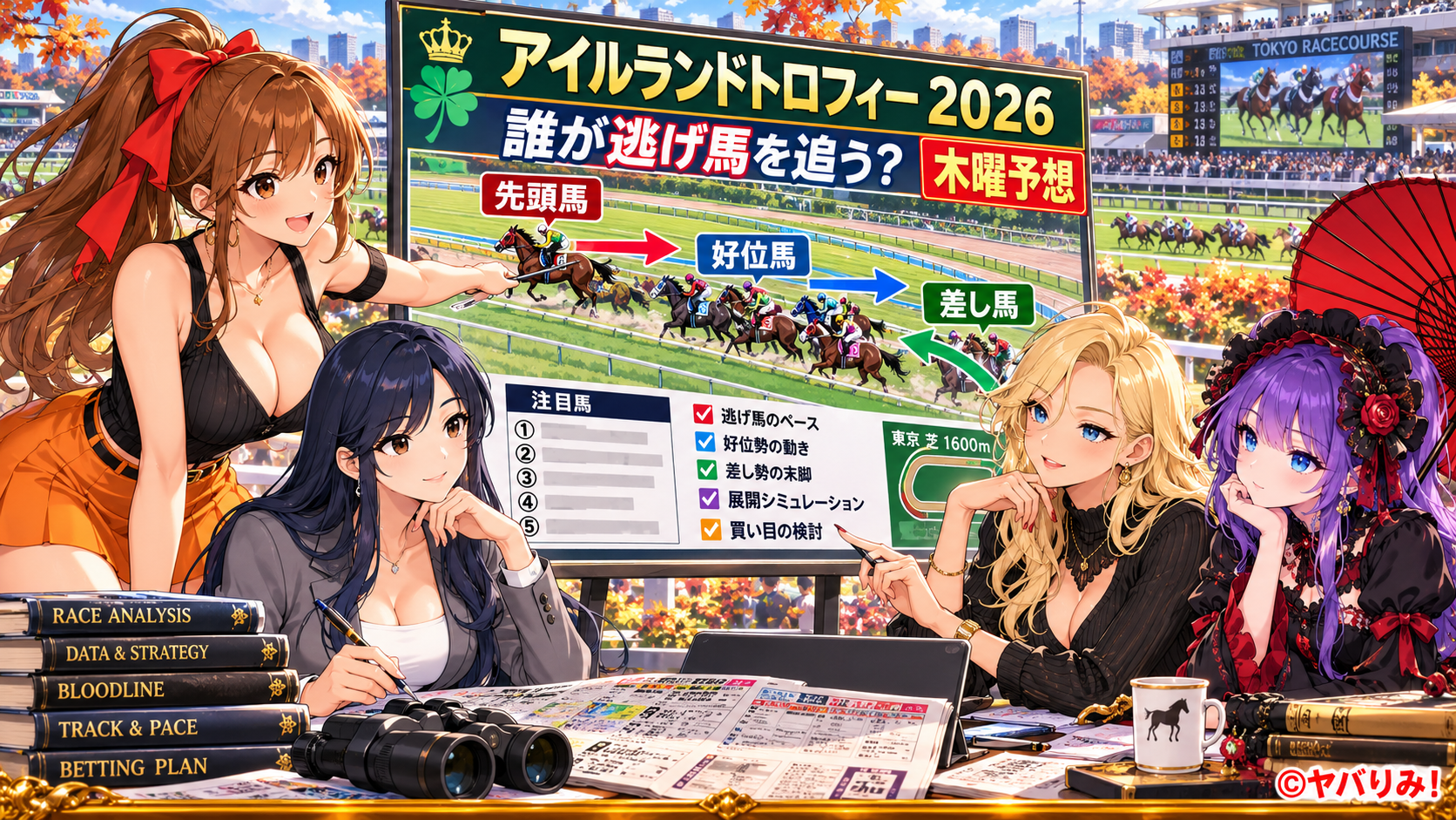 RKL-041|アイルランドトロフィー2026予想|カムニャックの強さより、セキトバイーストを誰が追うか